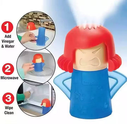 Angry mama Microwave steam cleaner