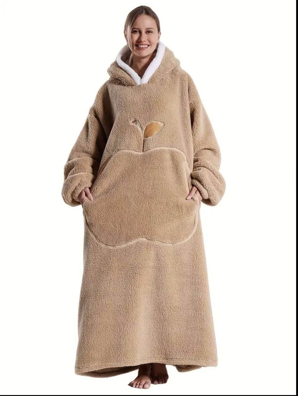 Winter Wearable Blanket Hoodie