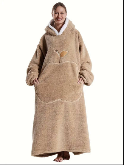 Winter Wearable Blanket Hoodie