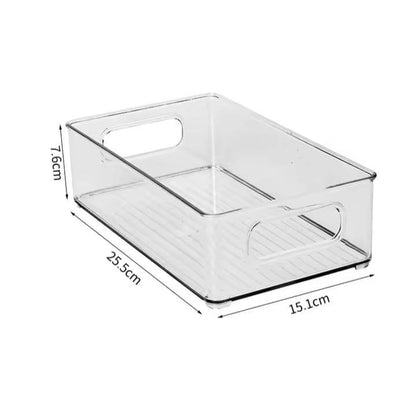 Acrylic fridge//shelves open containers