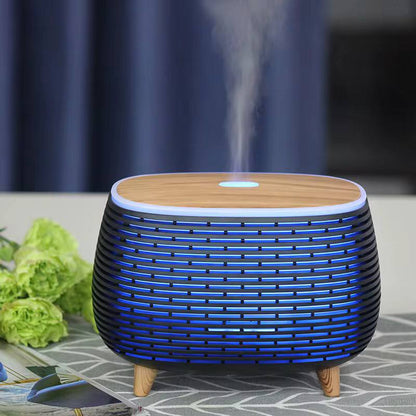 7 Colors Wood Grain Ultrasonic Ultrasonic Aromatherapy  Diffuser