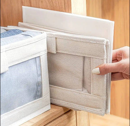 Wardrobe storage organizers