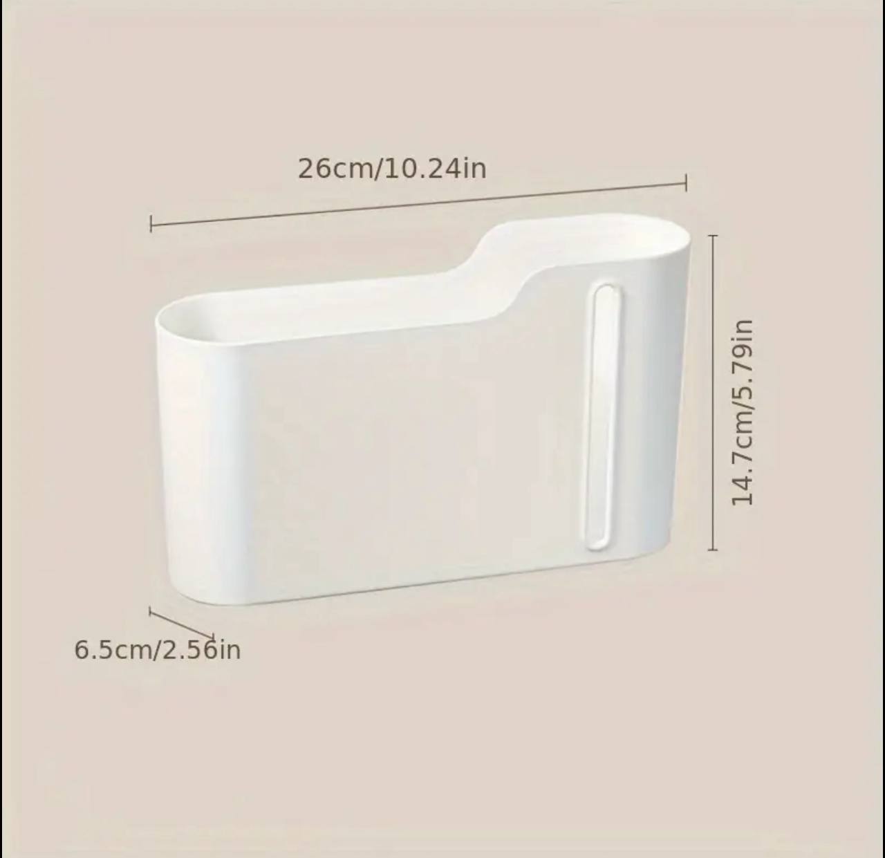 Wall-Mounted Garbage Bag Dispenser