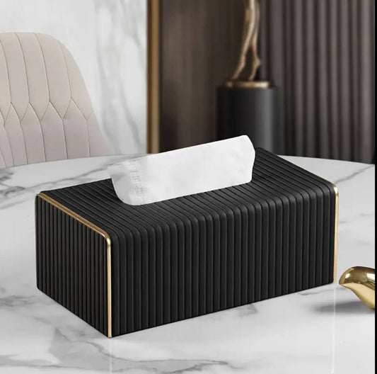 Vertical grooves serviette holder