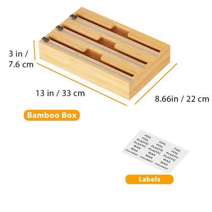 3 Layers Aluminum Foil Wrap Dispenser