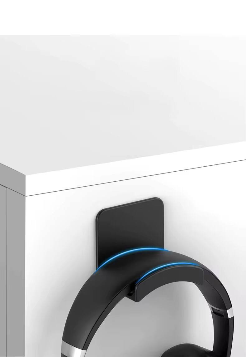 Universal no drilling self adhesive headphones organizer hooks
2pcs