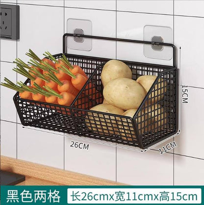 Wall Mounted Kitchen Storage Basket