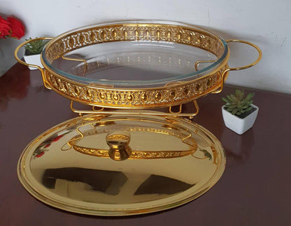 3.0L Golden chaffing dish