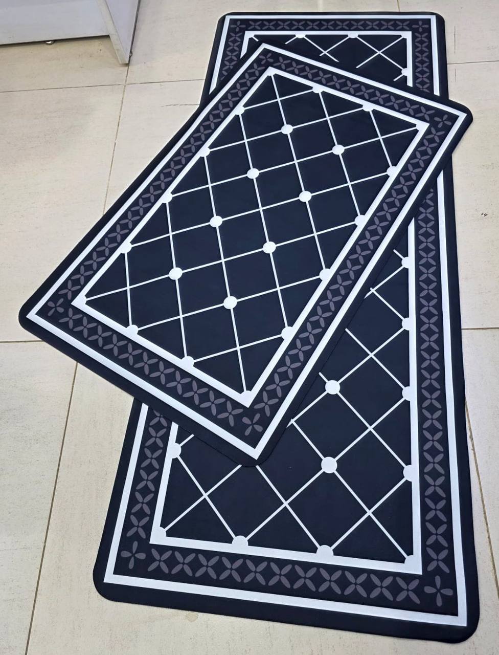 2 pc rubber kitchen mats