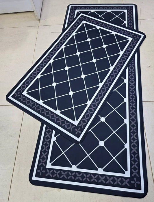2 pc rubber kitchen mats