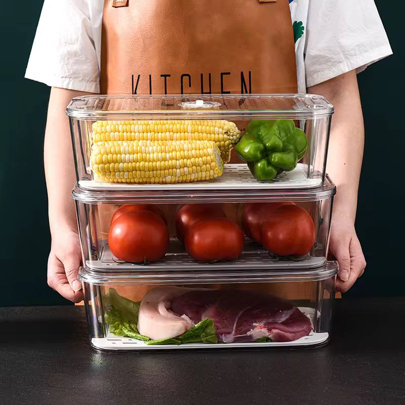 Acrylic fridge storage container