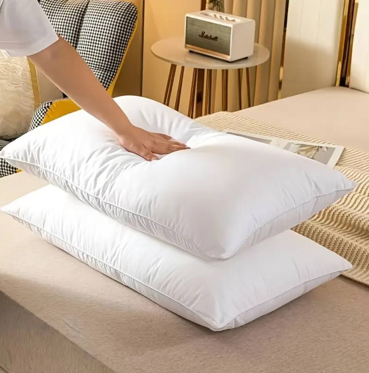 2pcs 1000gsm Compressed pillow