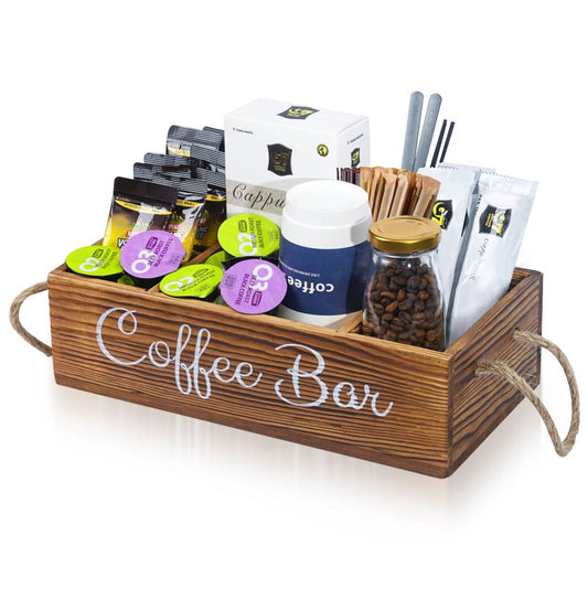 Wooden Coffee / Tea organizer