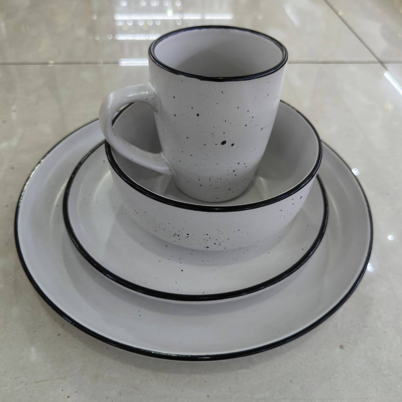 24 pcs ceramic dinner set