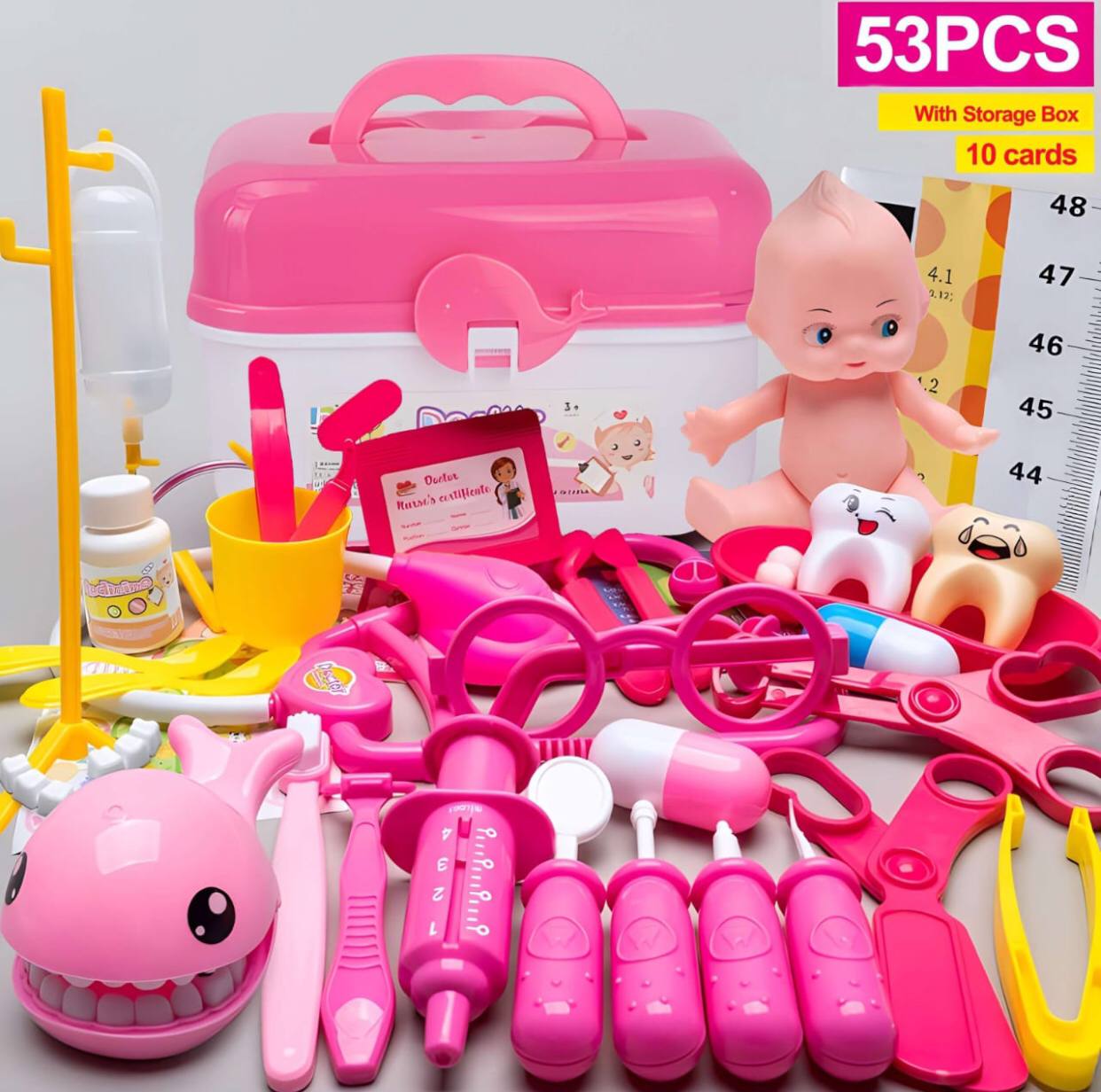 53pcs Children doctor play-set