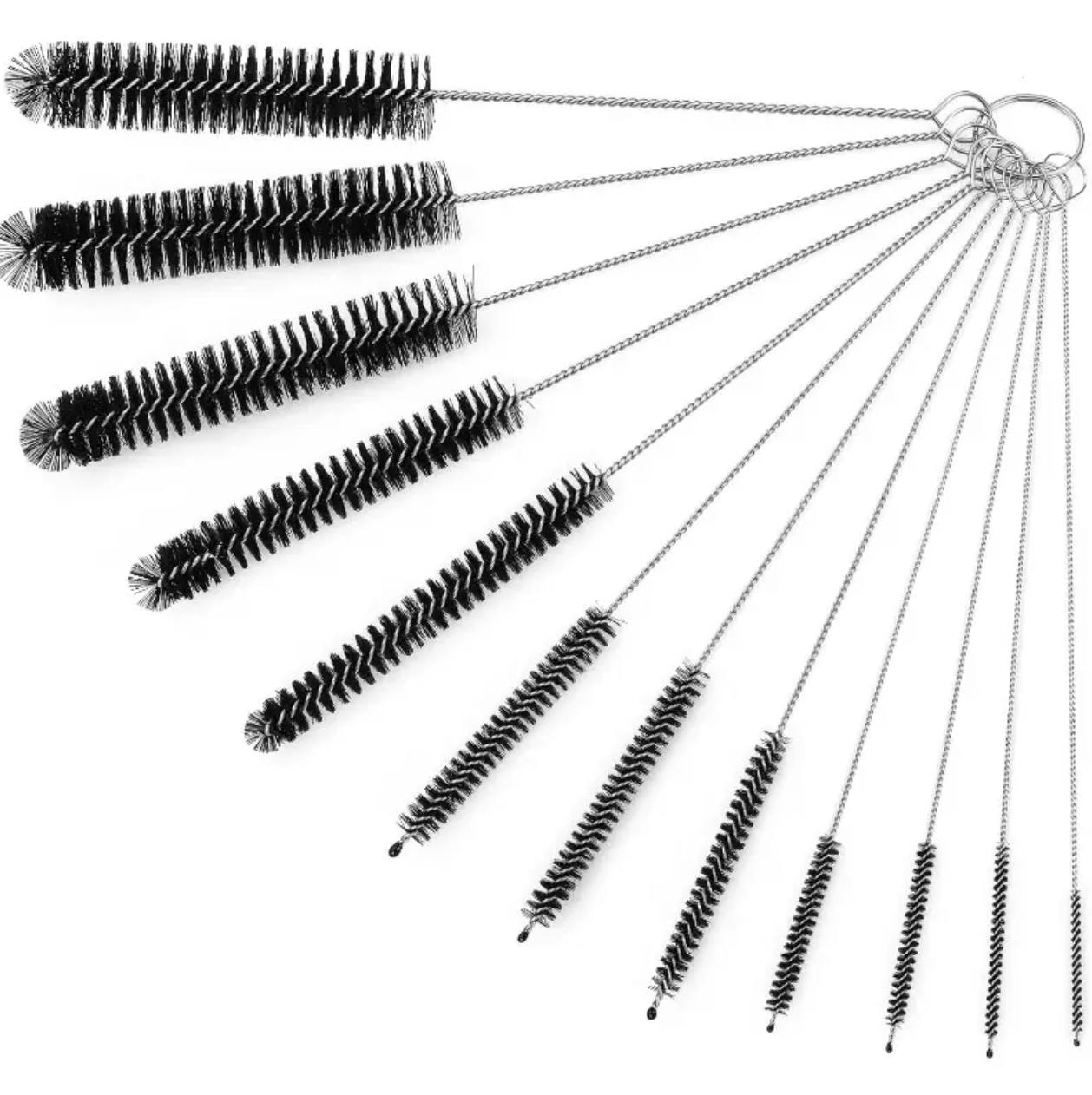 10Pcs Drinking Straw Cleaning Brush Set