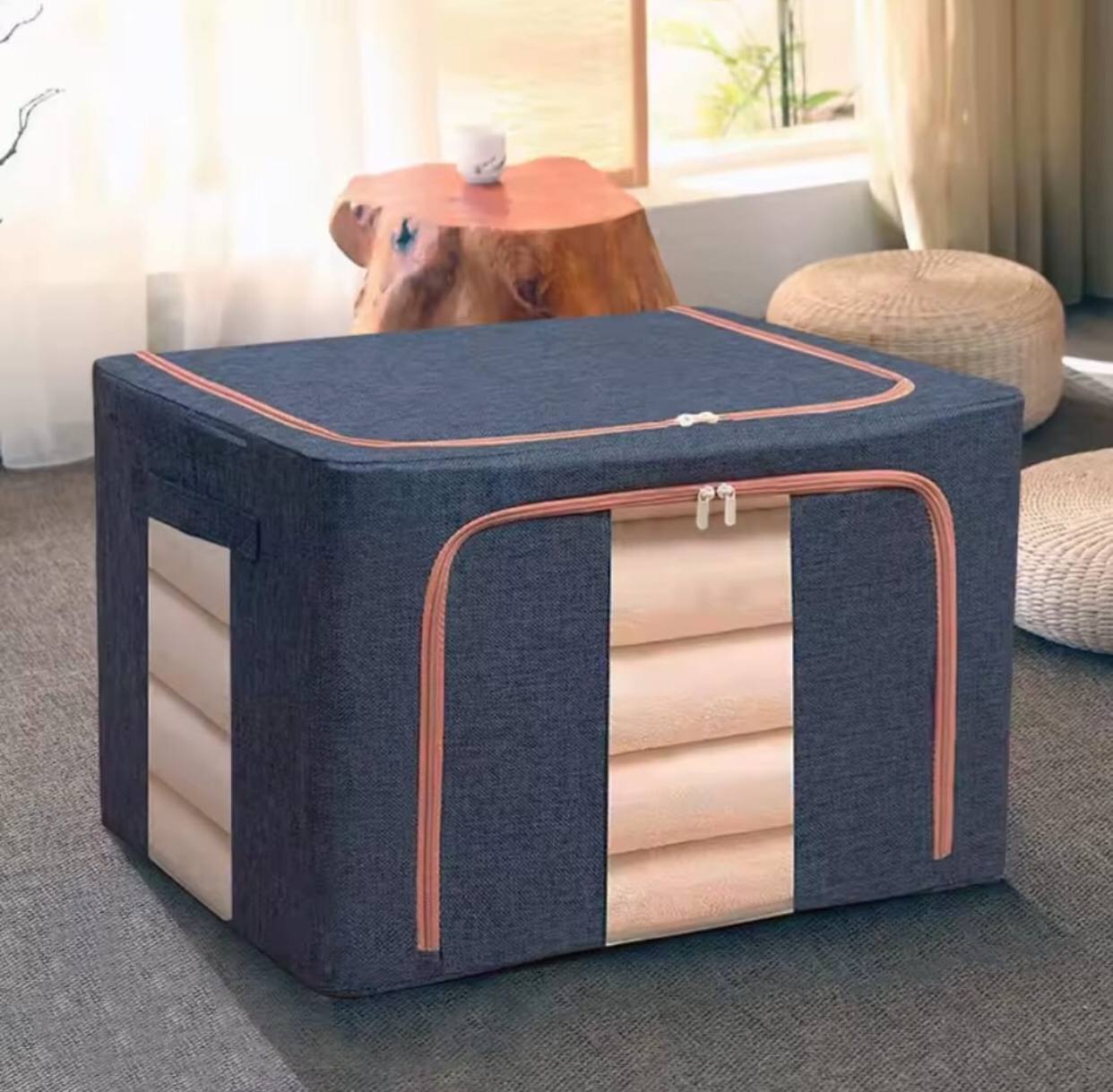 100L Zipped Storage box/ wardrobe organizer