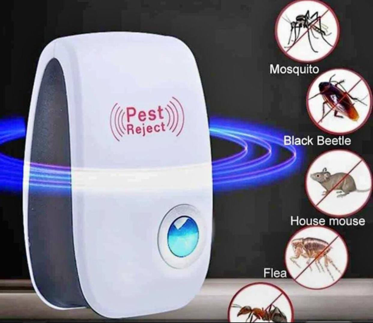 Ultrasonic pest repeller gadjet
Electric powered