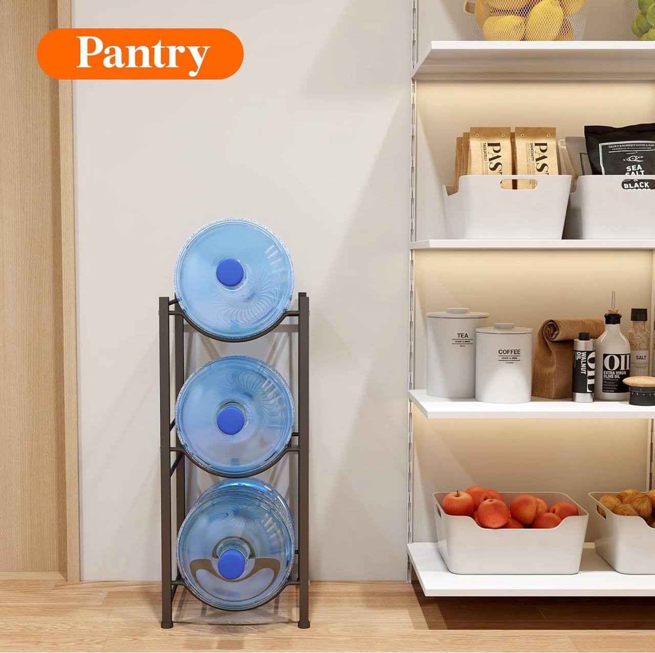 3 tier Water Bottle holder rack