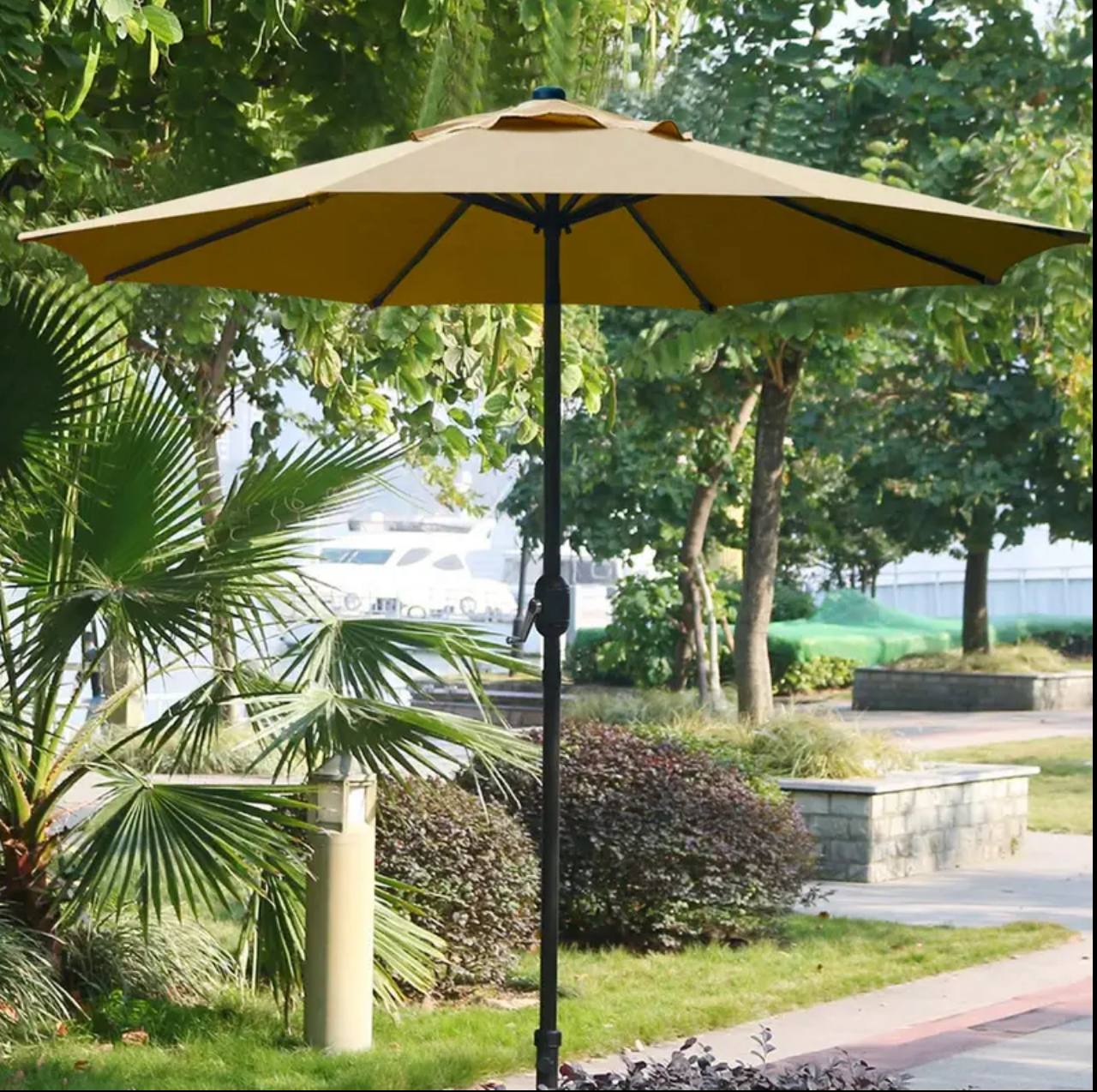 2.7M Parasol Replaceable Cloth Garden Umbrella