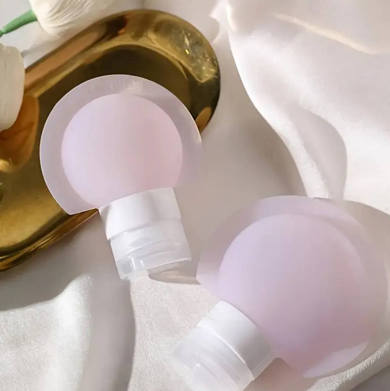 3Pcs/Set Silicone Bottle Lotion Container