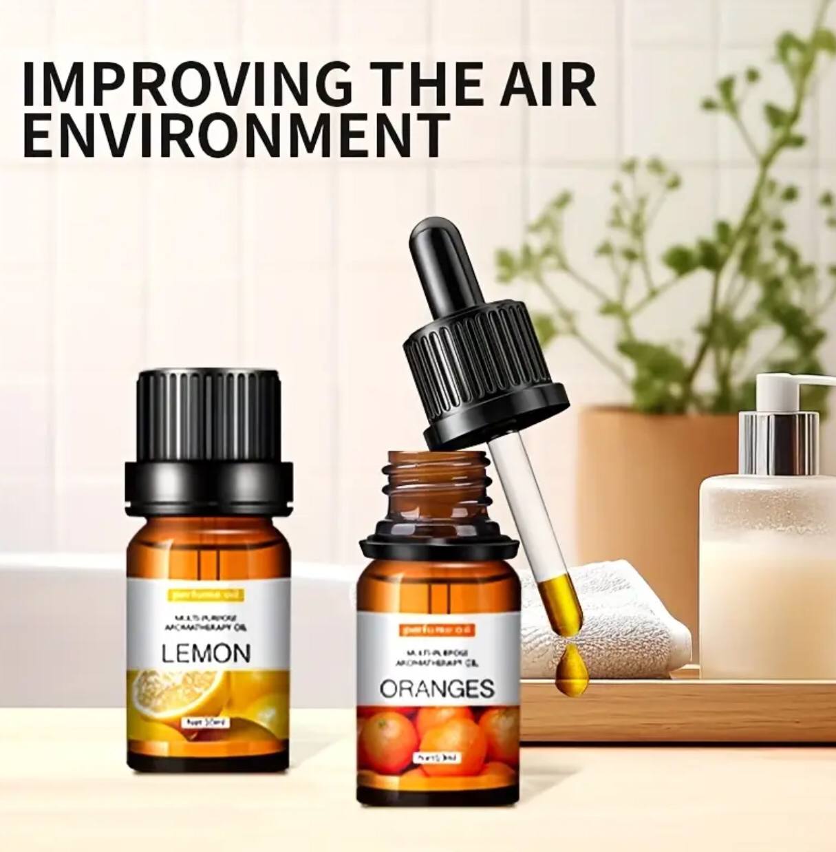 6pc set 100% Pure Natural Aromatherapy Essential Oils