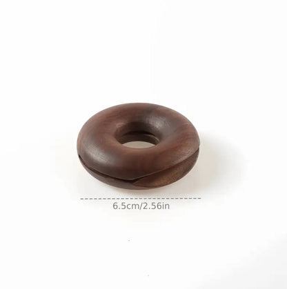 Wooden Food Sealing Clip Donut Sets
