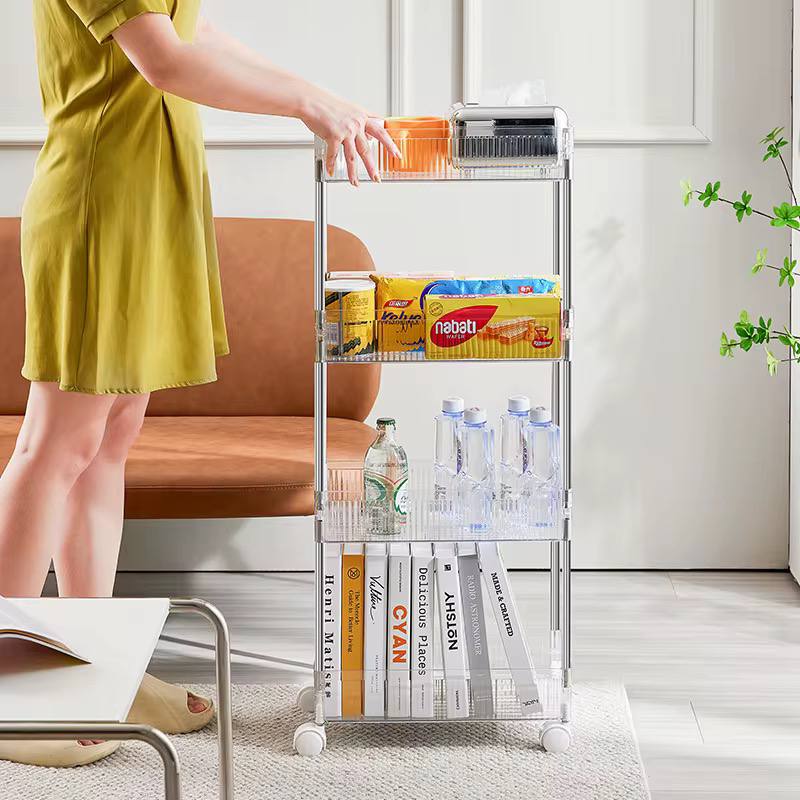4Layer Multipurpose Rolling Storage Rack
