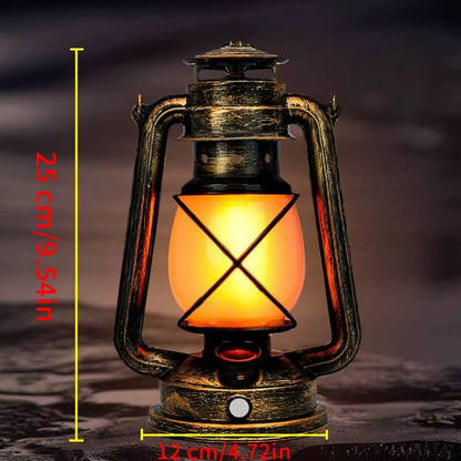 VINTAGE  DESIGN 35cm LED LANTERN