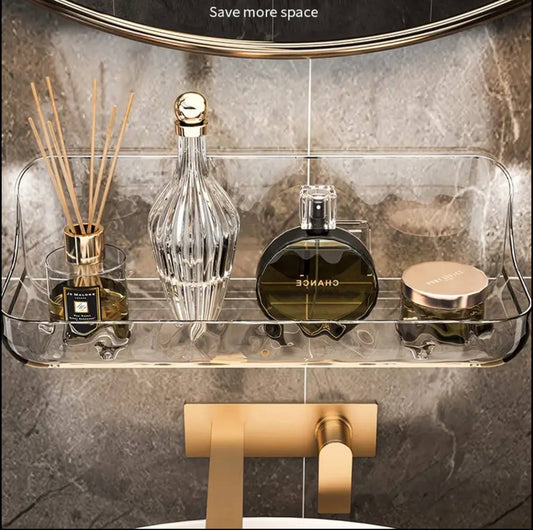 Acrylic Wall-Mounted Shelf