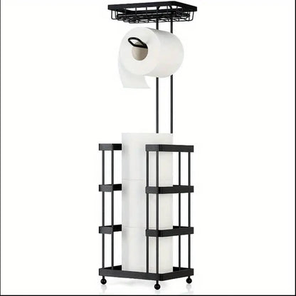 3 IN 1 HEAVY DUTY BATHROOM/TISSUE STAND