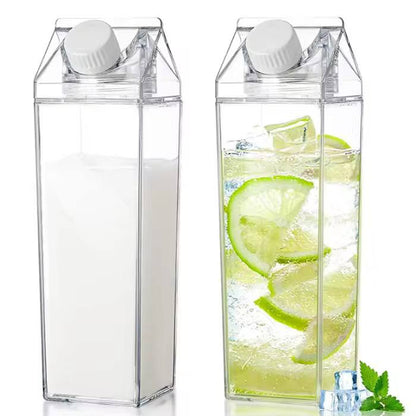 1L acrylic fridge bottle