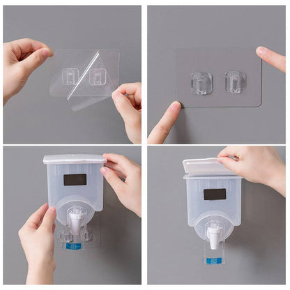 wall mounted 750mL oil /liquids dispenser with tap and a lid