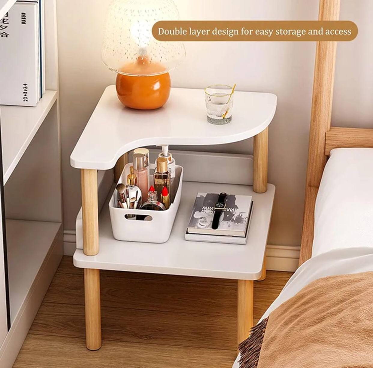 Wooden Bedside Table/ Bedstand