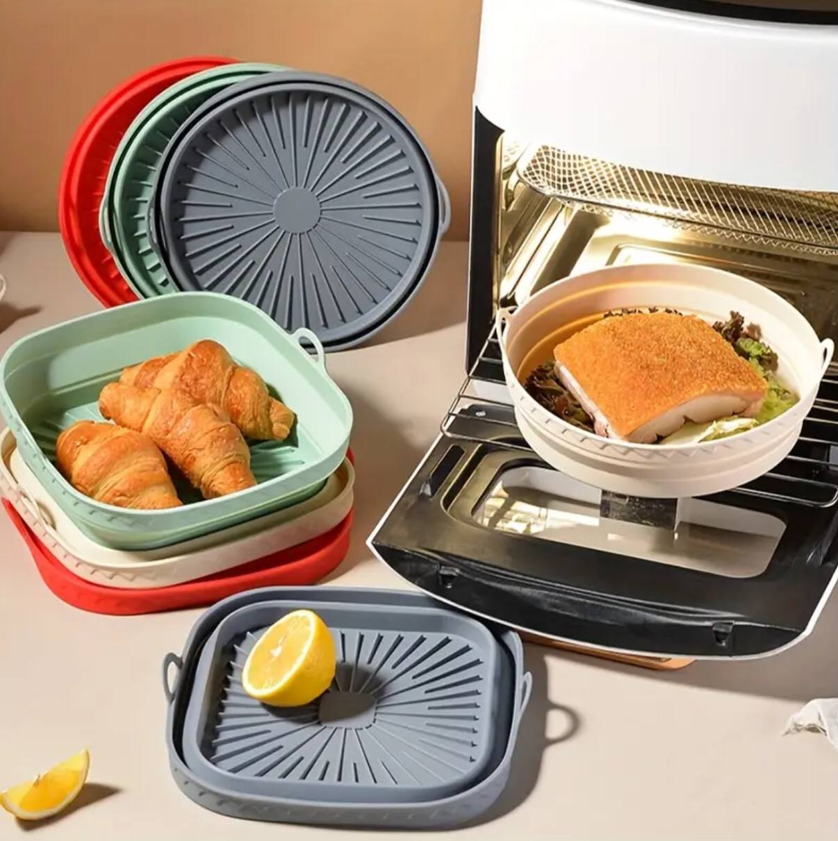 Air Fryer Silicone Pot Round /Square