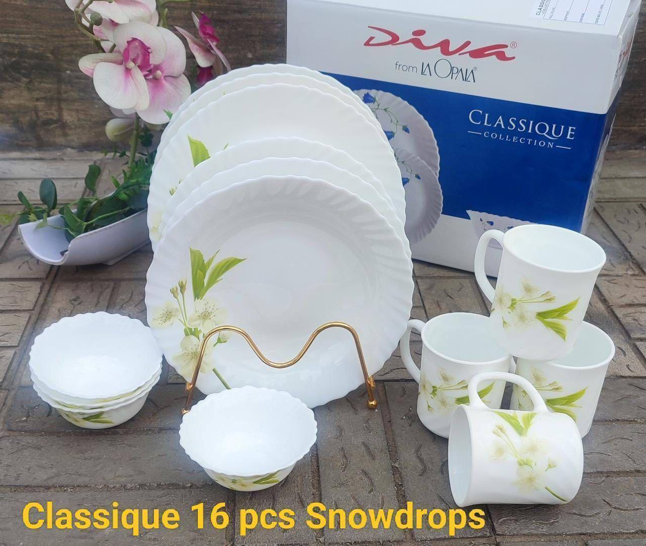 16pcs Round dinner set