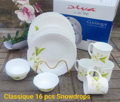16pcs Round dinner set
