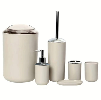 6pcs Bathroom Accessories Set