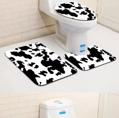 3 in 1 3D Bathroom toilet mats(big size)