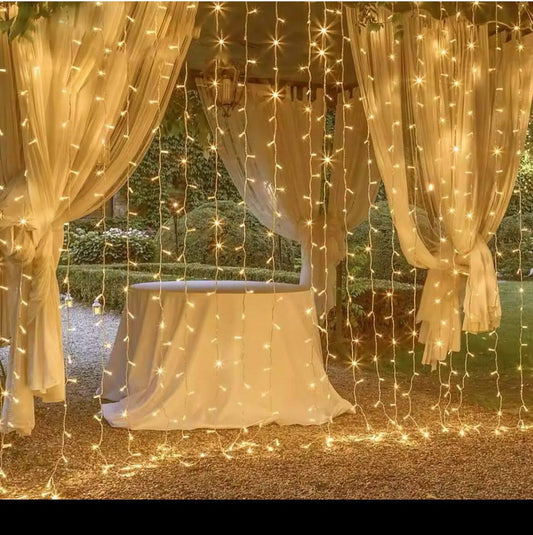 300 LED Window Curtain Lights