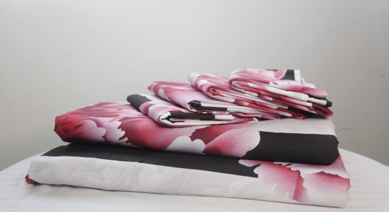 6 pcs Bedsheets Pakistan bedsheets set