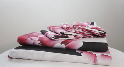 6 pcs Bedsheets Pakistan bedsheets set