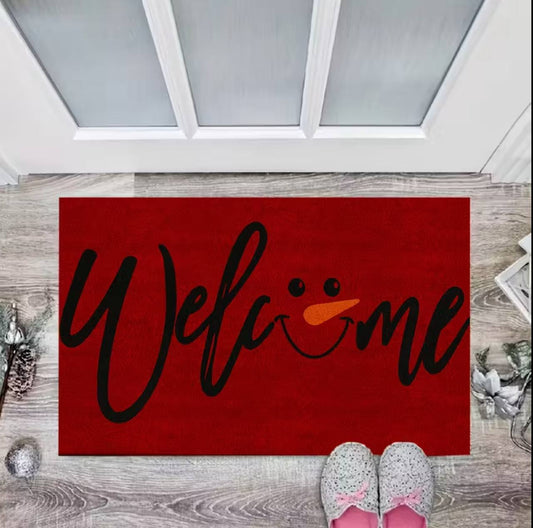 Anti- slip Entryway Christmas Mats