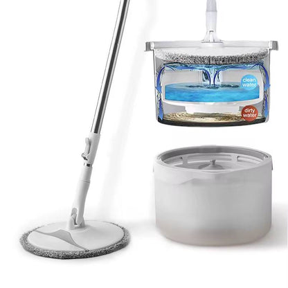 360⁰ Micro fiber spin mop with water separation bucket