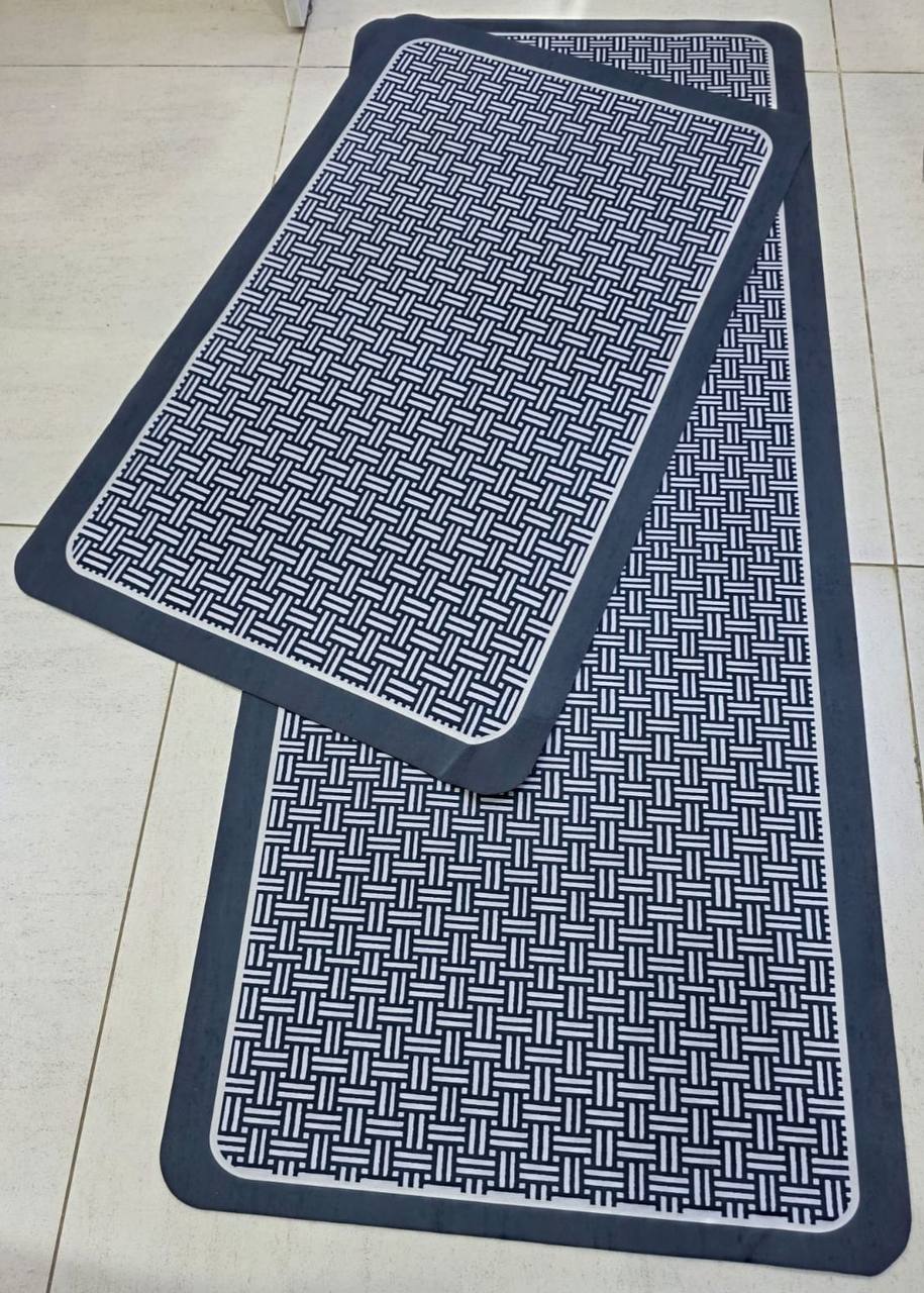 2 pc rubber kitchen mats