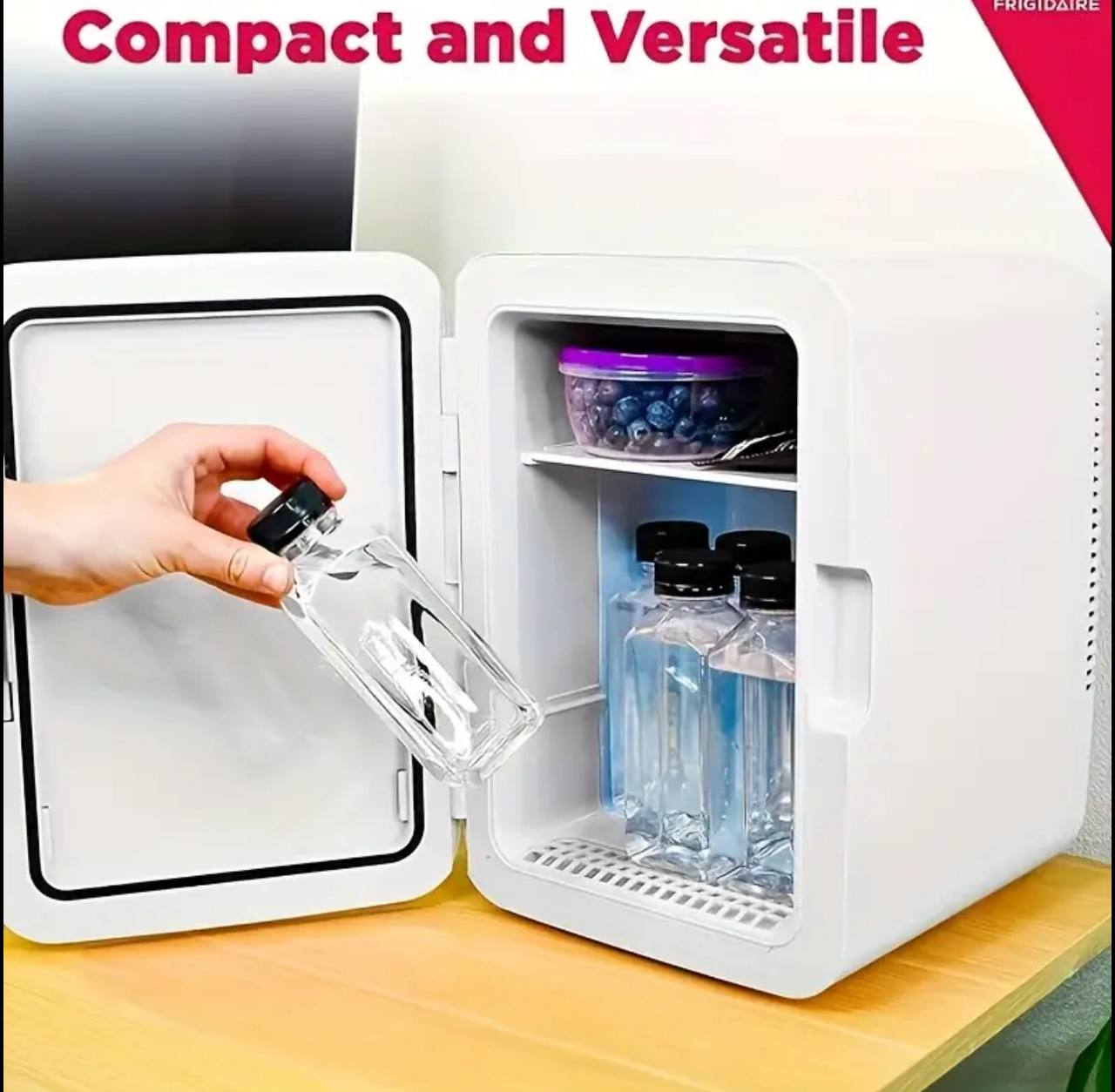 4L Portable car fridge with mirror and duo power option