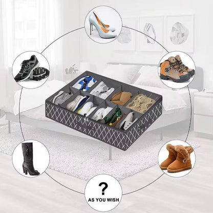 Under bed breathable Shoe storage bag