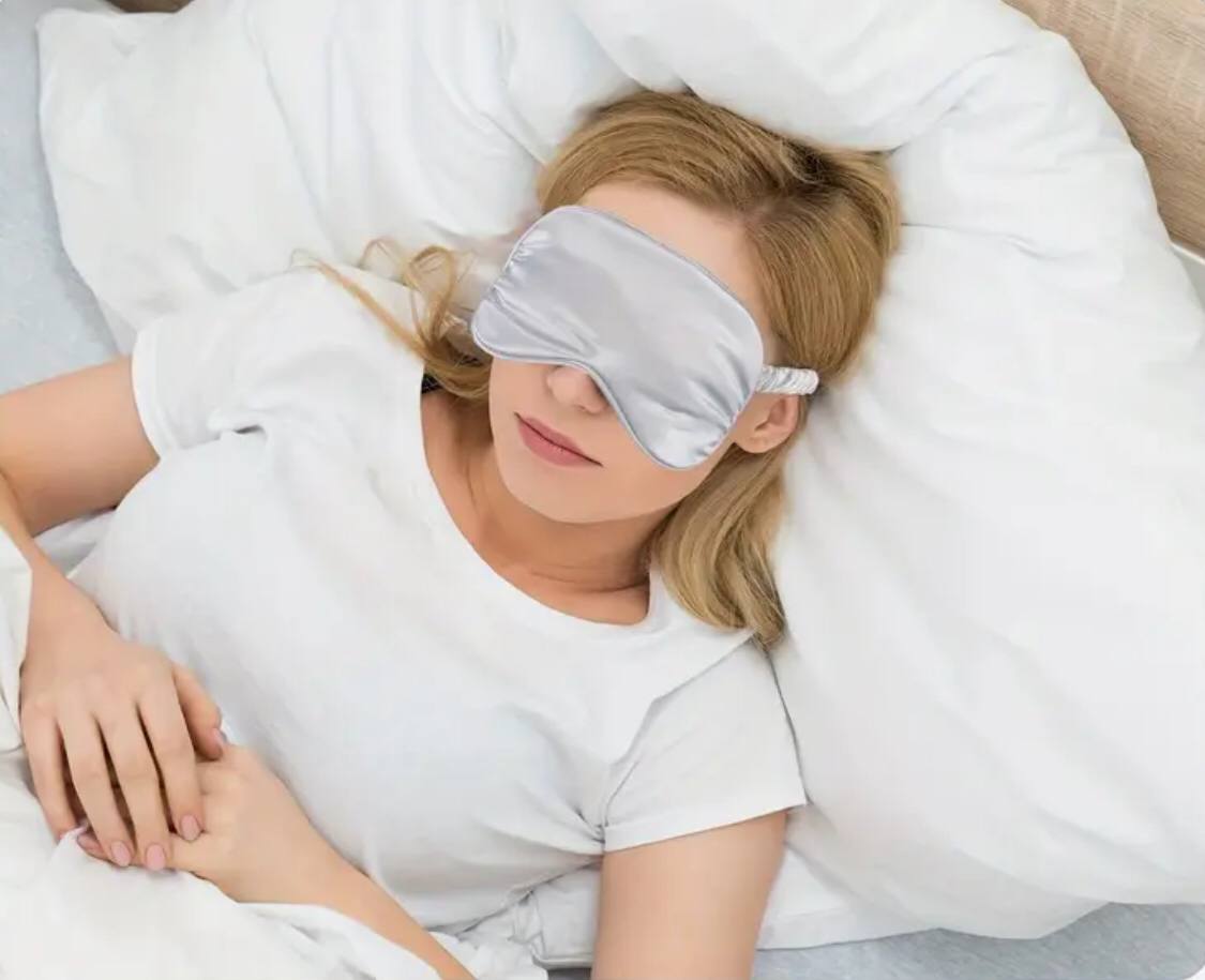 100% NATURAL SILK EYE MASK