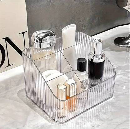 4 grid cosmetic organizer
