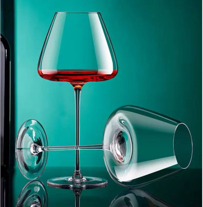 2pc Large Capacity  Crystal Wine Glass